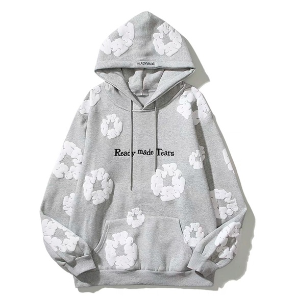 Denim Tears gray hoodie